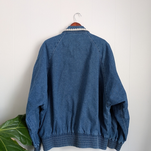 80s Pado Western Embellished Denim Jacket - Picture 3 of 6